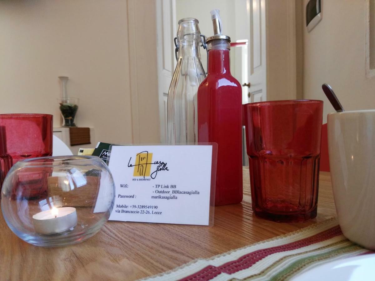 B&B La Casa Gialla Lecce Zewnętrze zdjęcie